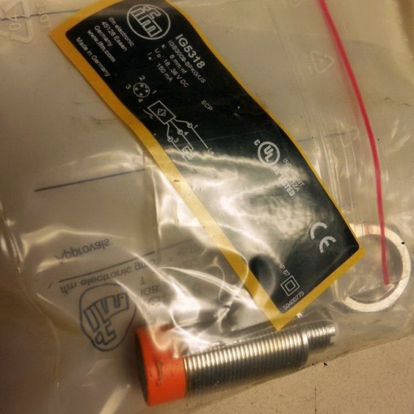 Inductive Proximity Sensor, IG5318, IFM Germany (14 Days Warrenty on Entire Stock)